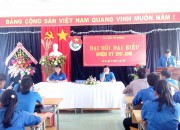 Đại hội Đoàn trường THPT Nguyễn Du nhiệm kỳ 2017-2018